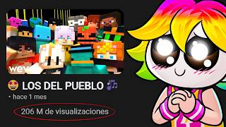 Las canciones MAS VISTAS de los YOUTUBERS 🤩🎶 [upl. by Xyno]