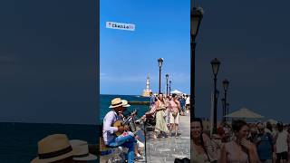 A beautiful day in Chania traveling beach travel summer aurinkomatkat [upl. by Ainelec467]