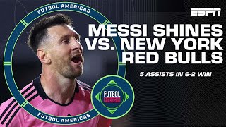 ‘GREATEST OF ALL TIME’ Lionel Messi sets MLS record vs New York Red Bulls  ESPN FC [upl. by Benioff]