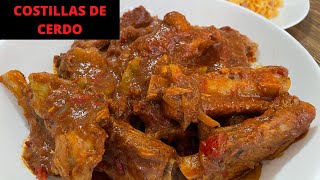 Costillas de Cerdo al Horno deliciosas y con Truco para que queden Tiernas [upl. by Nednarb]