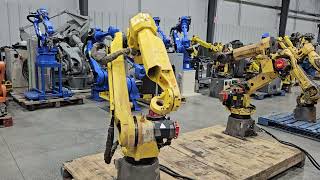 FANUC Arcmate 120ic Industrial Welding Robot  F96337 [upl. by Kenwood]