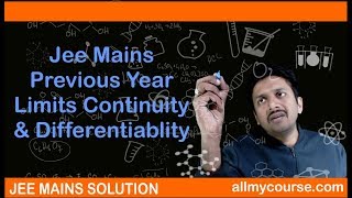 JEE Mains Previous Year Limits Continuity and Differentiablity 2006 Q 4 [upl. by Alac672]