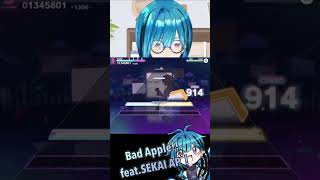 プロセカ  Bad Apple featSEKAI AP！ shorts vtuber [upl. by Nancie783]