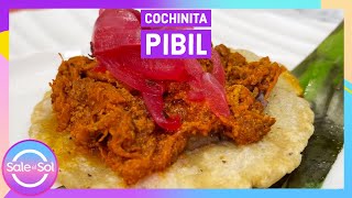 Panuchos de Cochinita Pibil Receta rica y fácil de preparar  Cocina Delirante  Sale el Sol [upl. by Branden]