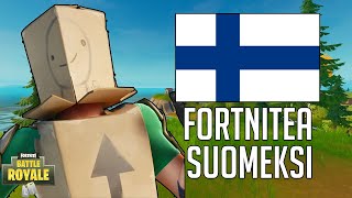 FORTNITEA SUOMEKSI HAASTE 3  Fortnite Battle Royale Suomi [upl. by Gerg265]