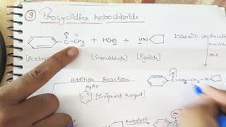 P9 Synthesis of procyclidine hydrochloride  medicinal chemistry 1  B Pharma 4th semester [upl. by Jesus973]