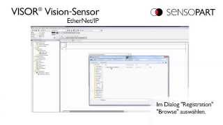 VISOR® VisionSensor  EtherNetIP [upl. by Gnehp]