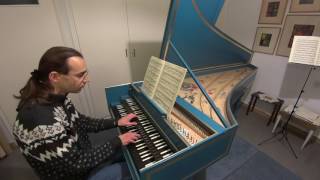 Bach Goldberg Variations – Variation 13 John Moraitis harpsichord [upl. by Olivie]