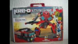 Transformers KreO Sentinel Prime Review en Español Modo Robot [upl. by Ihn]