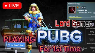 Lord Gamer Playing PUBG Mobile Lord On Fire [upl. by Carolina665]