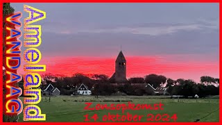 Zonsopkomst 14 oktober 2024  Hollum Ameland [upl. by Parks485]