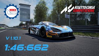 ACC  MCLAREN 720S GT3 EVO  MONZA HOTLAP 146662 [upl. by Mathew]