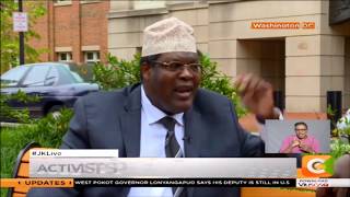 JKLive  Raila was sworn in more than once  Miguna Part 1 [upl. by Amelus]