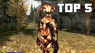 Skyrim  Top 5 Conjuration Spells [upl. by Enybor]