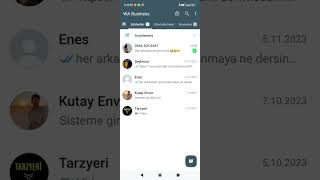 WhatsApp Silinen Mesajları Geri Getirme Tüm medya  detaylı Anlatım [upl. by Kcirdnekel]