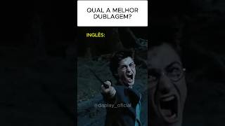 🤔Qual a MELHOR DUBLAGEM de HARRY POTTER🧙‍♂️ curiosidades dublagem filmes fy harrypotter [upl. by Leiahtan]