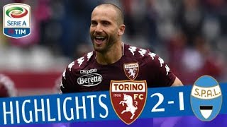 Torino  Spal 21  Highlights  Giornata 37  Serie A TIM 201718 [upl. by Aralomo]