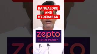 Zepto Picker Packer Job  Zepto Packing Jobs In Bangalore 😯 picker packing shorts [upl. by Aineles685]