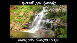 ලංකාවේ උසම දියඇල්ල බඹරකන්දට Bambarakanda the highest waterfall in Sri Lanka [upl. by Avilla885]