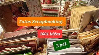 TUTOS Scrapbooking 1001 idées Je les aime tous [upl. by Botzow189]