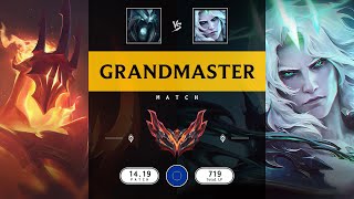 Grandmaster Match Super Karthus vs Super Viego  EUW server Patch 1419 [upl. by Ozen]