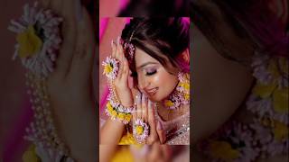 Bridal haldi ceremony photoshoot ideas photoshootideas trending beautiful bridal haldiceremony [upl. by Traver274]