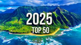 50 Best Places to Visit in 2025  Travel Guide [upl. by Oicneconi]