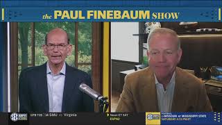 LSU Football Head Coach Brian Kelly on The Paul Finebaum Show Nov 18 2024 [upl. by Olumor]