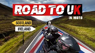 Da ROMA alla GRAN BRETAGNA e IRLANDA in MOTO  Documentario di VIAGGIO [upl. by Prosper939]