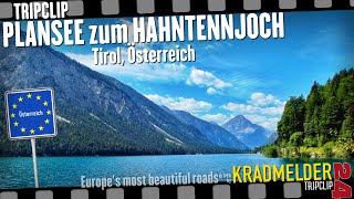 Plansee to Hahntennjoch ✫ Europes most beautiful roads by motorcycle▲ Tripclip 14 [upl. by Annohsat]