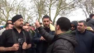 Speakers Corner  Shamsi Vs Raj  Apostasy in IslamInteresting [upl. by Eleaffar308]