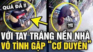 Đang TRÁM XI MĂNG sàn nhà thanh niên GẶP SỰ CỐ lại mau chóng BIẾN NGUY THÀNH AN  Tin 3 Phút [upl. by Ulane]