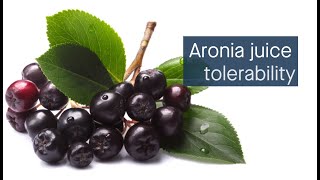 Aronia juice tolerability is associated with gut microbiome and metabolome changes [upl. by Alra869]