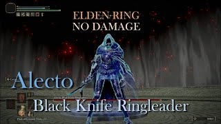 Elden Ring  Alecto Black Knife Ringleader Boss Fight  Samurai No damage Cheese [upl. by Portugal]