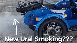 2023 Ural Sidecar Motorcycle Cold Start [upl. by Alya819]