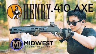 HENRY 410 AXE UPGRADES MIDWEST INDUSTRIES [upl. by Hutchins]