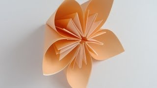 Origami Kusudama Flower [upl. by Eerat]