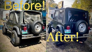 93 Yj Soft Top Under 200 [upl. by Eerej73]