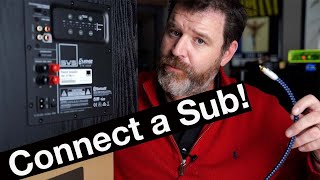 How to Connect a Subwoofer to Anything V20 [upl. by Gathers289]