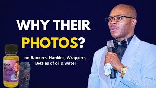 Apostle Takim on Why They Put Their Photos on Bottles of Water and Oil [upl. by Ahsekin]