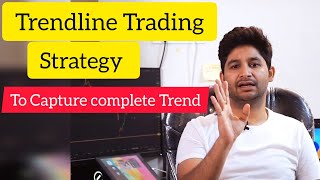 Trendline Trading Strategy  nifty 50 profitable strategy [upl. by Anitsrhc]