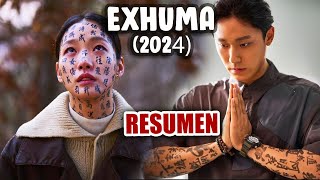 🔶EXHUMA 2024  2 Chamanes y un D3MONIO  RESUMEN en 15 MINUTOS [upl. by Ramirolg967]