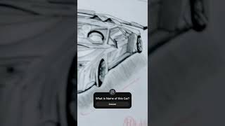 Car  Lamborghini  Drawing  viral video  Harsh The Artist  1k Likes sketchartist [upl. by Atinot880]