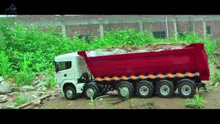 Scania 12x12 dumptruck construction amazing truck [upl. by Richarda]