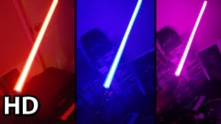 Color Changing Star Wars Lightsaber w Sound FX  Product Review [upl. by Gnil]