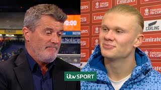 🦾 quotThe kid is a machinequot  Roy Keane reacts as Erling Haaland scores FIVE for Man City  ITV Sport [upl. by Imrots735]