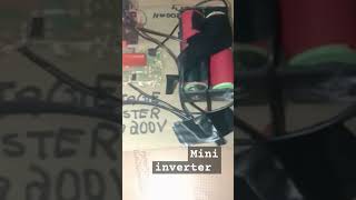 MINI INVERTER A mini inverter is a compact and portable device that converts DC power [upl. by Nataniel]