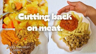 Cutting back on meat Nonmeat meals 3 months of eating less meat [upl. by Eldin]