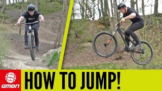 How To Jump A Mountain Bike [upl. by Naivaf]