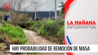 Sernageomin quotDonde hay pendiente hay probabilidad de remoción de masaquot  24 Horas TVN Chile [upl. by Reynard385]